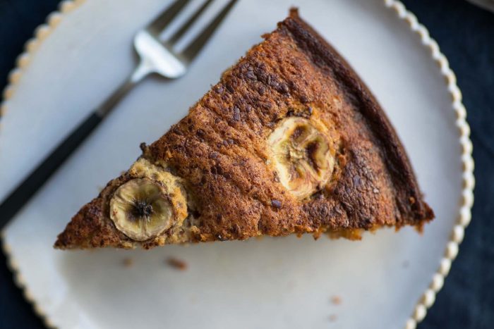 Banana and Medjool Date Cake from Palestine on a Plate by ...