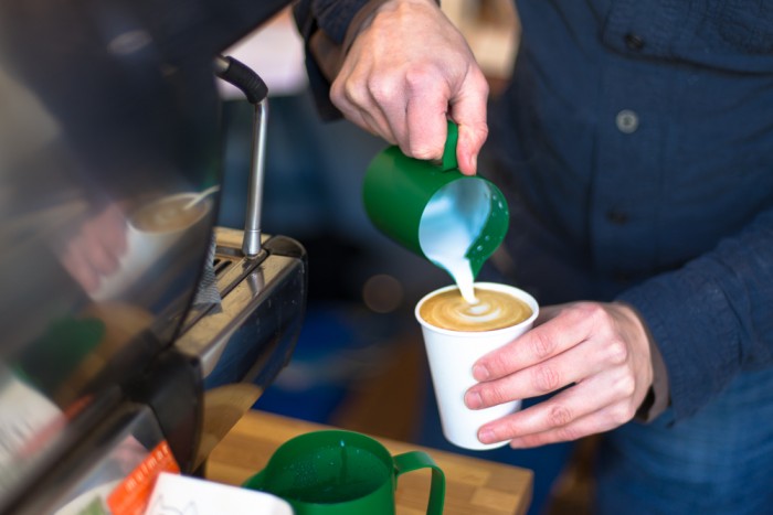 Terrone Coffee, at Netil Market in Hackney, London