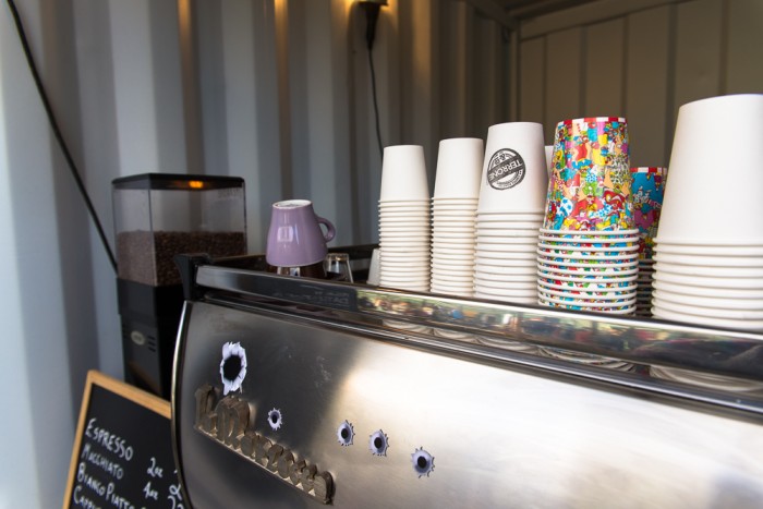 Terrone Coffee, at Netil Market in Hackney, London