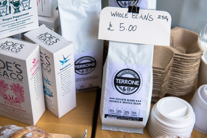 Terrone Coffee, at Netil Market in Hackney, London