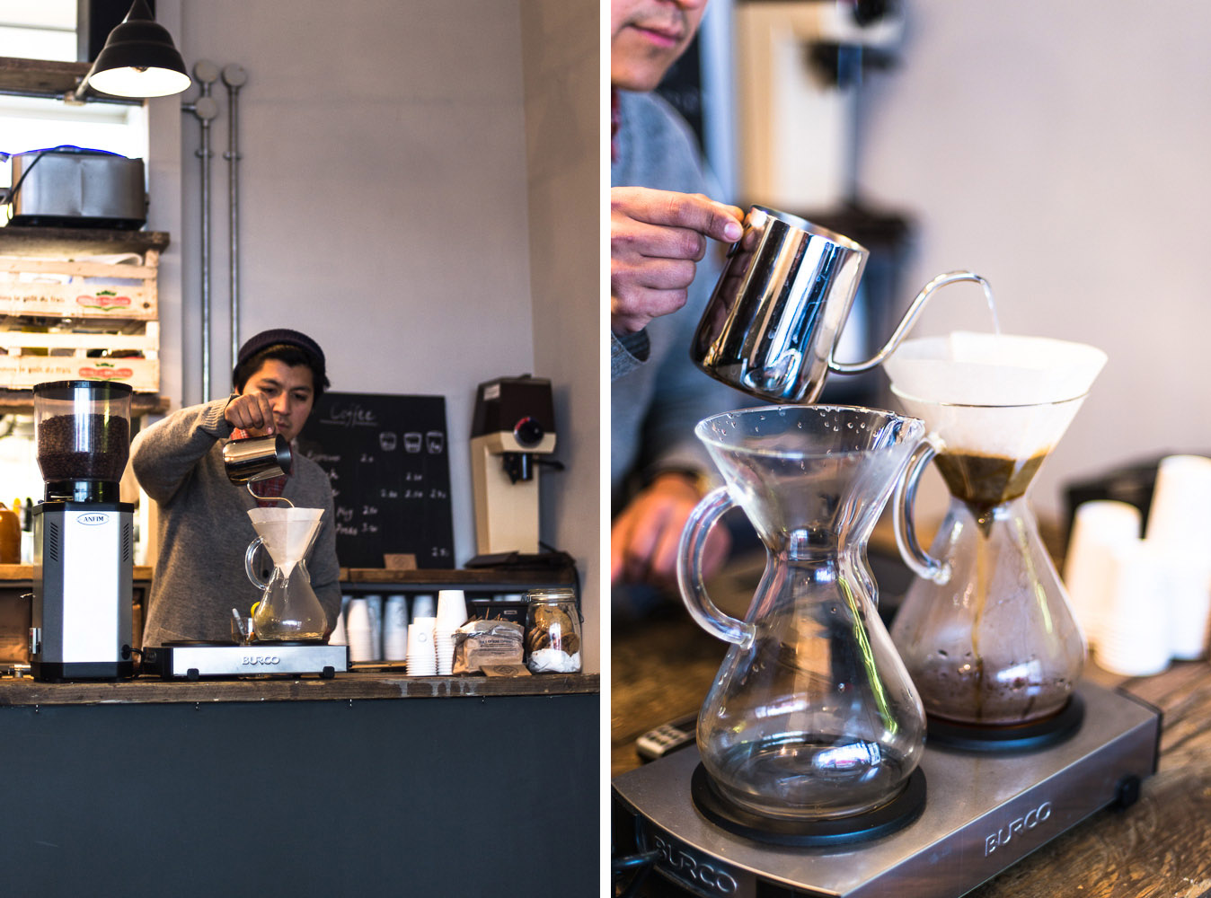 Speciality Coffee at Embassy East in Hoxton, London