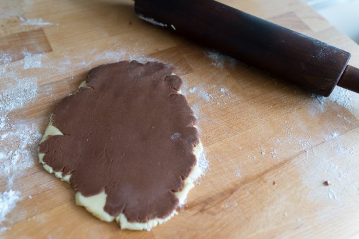 Double Chocolate Pinwheel cookies recipe