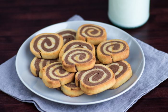 Double Chocolate Pinwheel cookies recipe