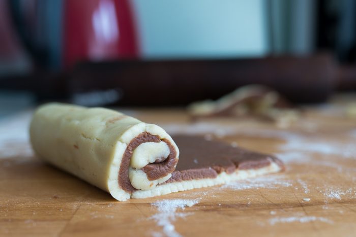 Double Chocolate Pinwheel cookies recipe
