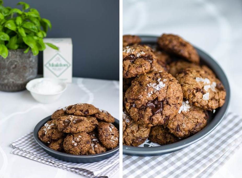 Izy Hossack's Best Chocolate Chip Cookies with Basil Brown Butter & Sea Salt