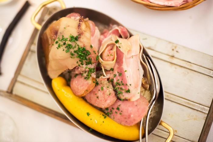 Choucroute - Brasserie Zédel, French dining in the heart of London