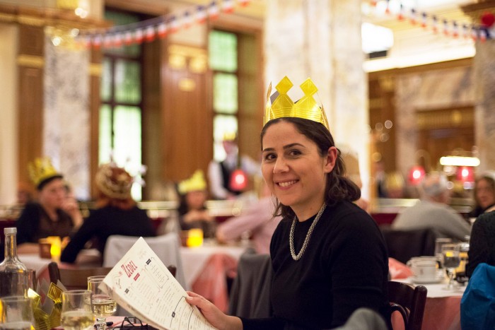 Brasserie Zedel, celebrating La Fete des Rois in London