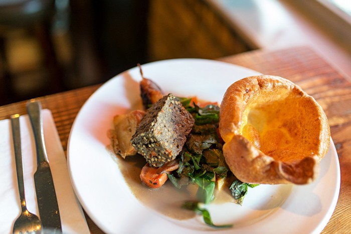 Vegetarian Sunday Roast The Florence Pub in Herne Hill, London