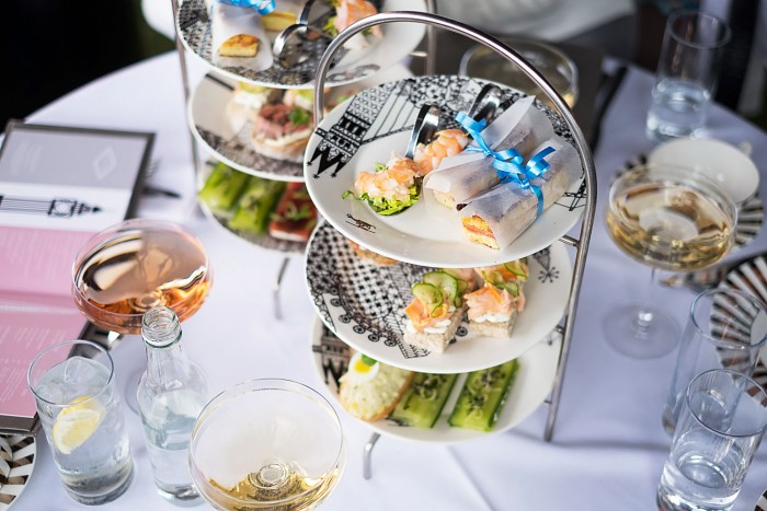 Afternoon Tea at Radio Rooftop Bar - ME London Hotel 