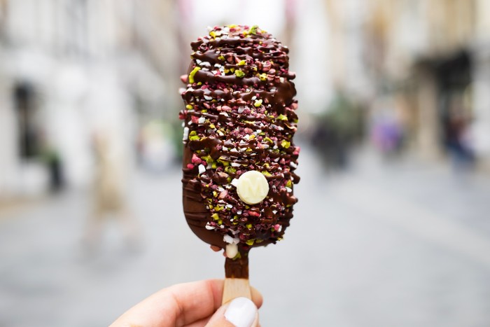 Double dipped Magnum ice cream @ Magnum Pleasure Store, South Molton Street, London