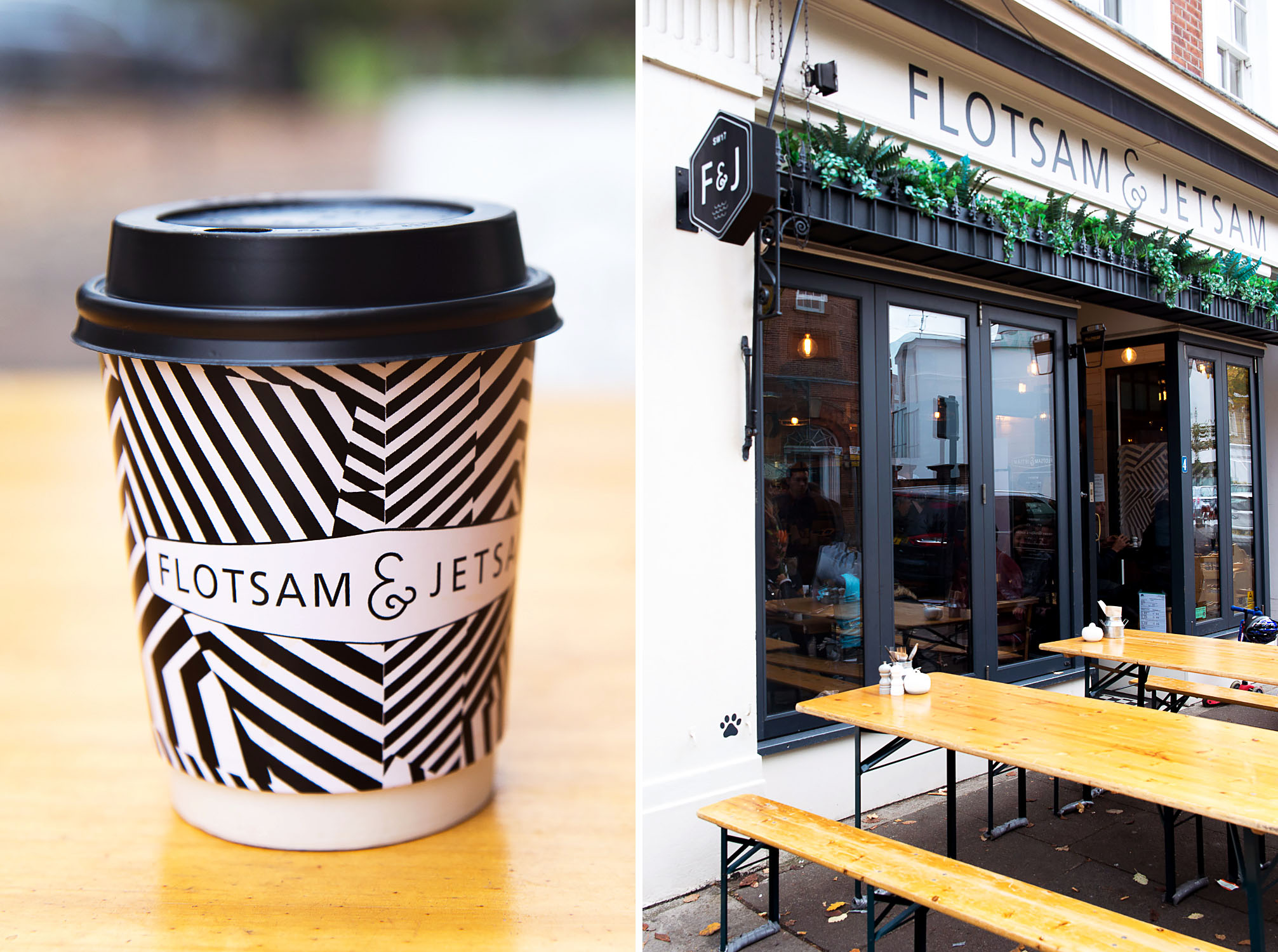Flotsam and Jetsam Coffee Shop in Wandsworth Common