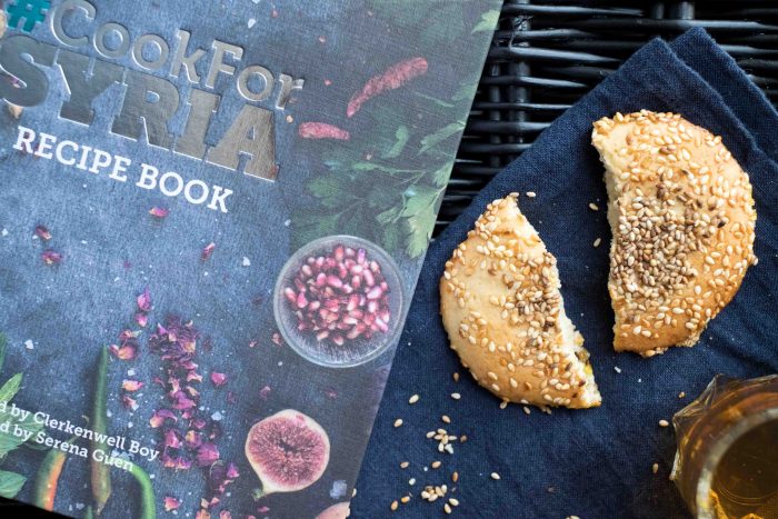 Barazek (Sesame Pistachio Biscuits) from Cook for Syria cookbook