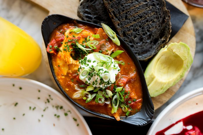 Shakshouka - Timmy Green restaurant at Nova Food, Victoria