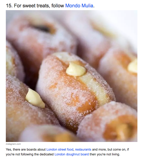 16 Pinterest Accounts to Follow for Food in London - Buzzfeed