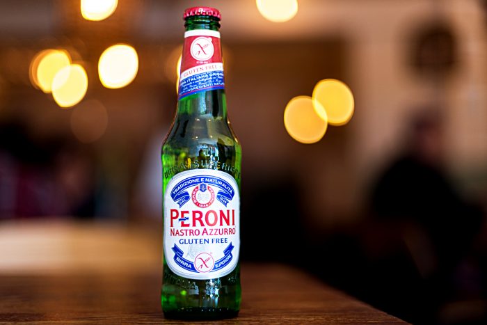 Gluten Free Peroni Nastro Azzurro Beer