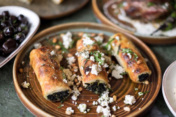 Börek clay oven baked pastry. From the streets of Istanbul to London: an authentic Turkish meal at Yosma in Marylebone