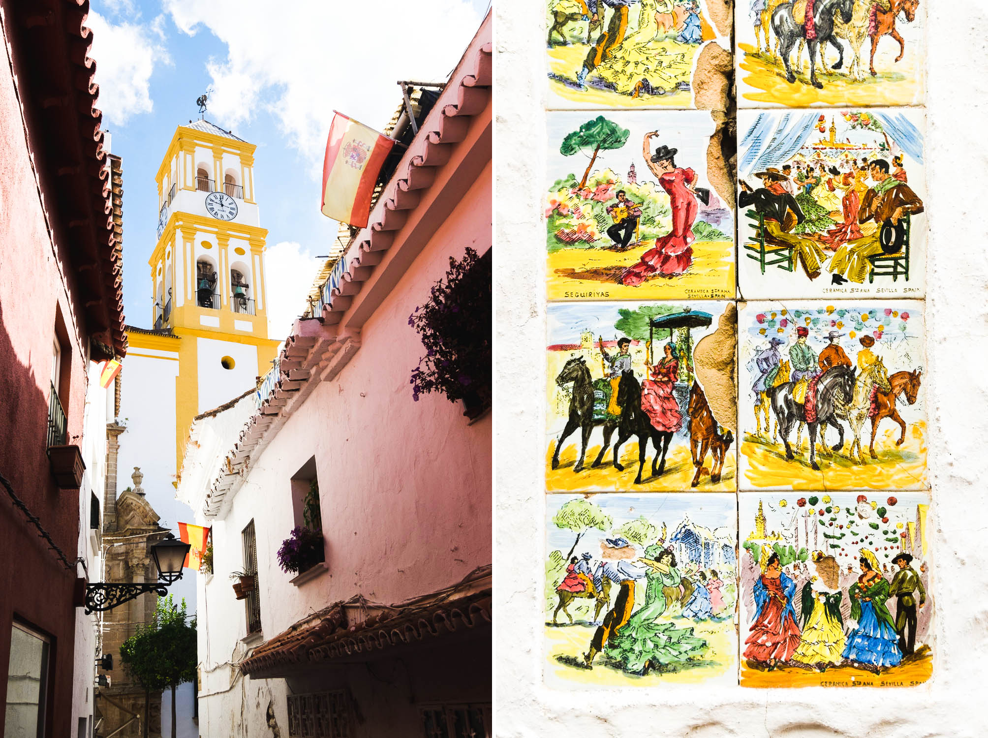 A tour of the charming old town of Marbella in Andalusia, Southern Spain