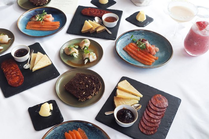 A Michelin starred Brunch menu at Galvin at Windows, 28th floor of Hilton Park Lane hotel, London