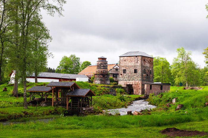 Saxå Bruk manor house by Carl Jan Granqvist in Varmland, Sweden