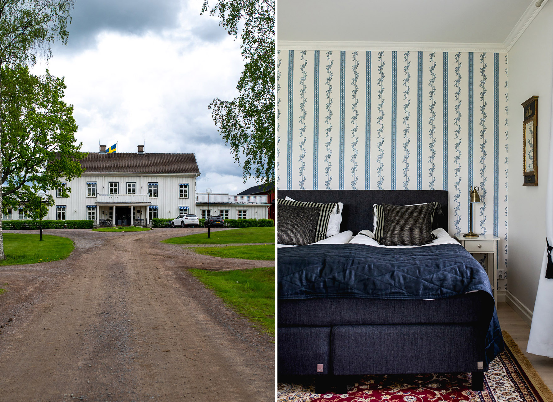 Ulvsby Herrgård, a stunning manor house with hotel and restaurant in Sunne - Varmland, Sweden | Mondomulia